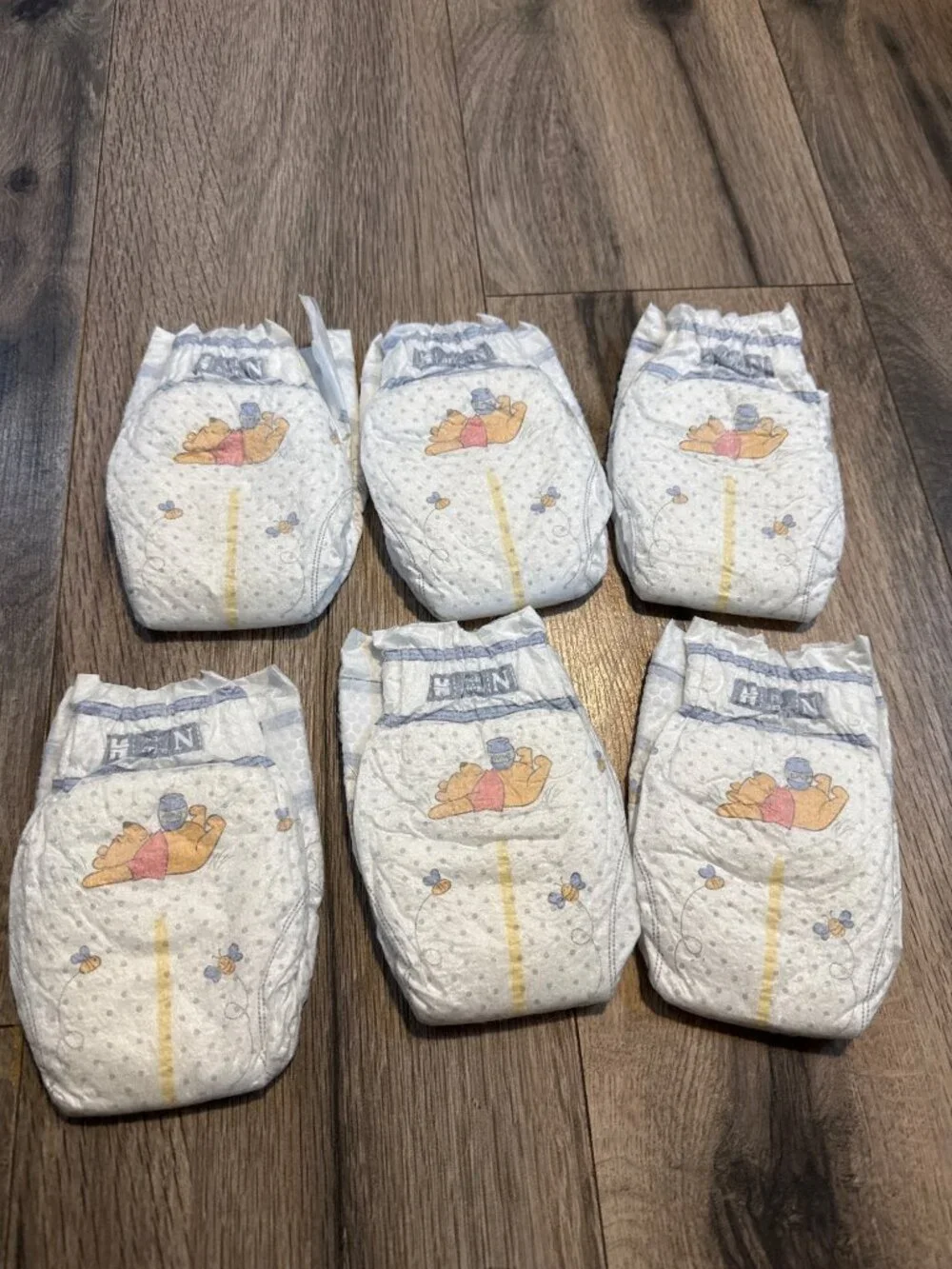 Huggies Little Snugglers Winnie The Pooh Newborn Diapers Lot Of 10 2023